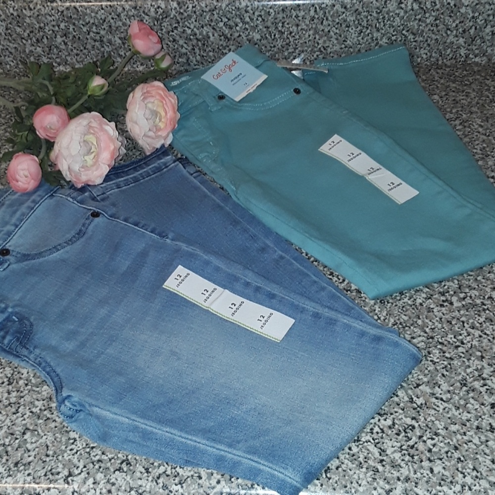 2 bundle girl's leggings jeans 💐